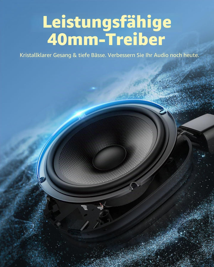 Bluetooth Kopfhörer Kinder, Over Ear Kinderkopfhörer mit klinkenstecker, Bluetooth5.4, 85/94dB Lauts