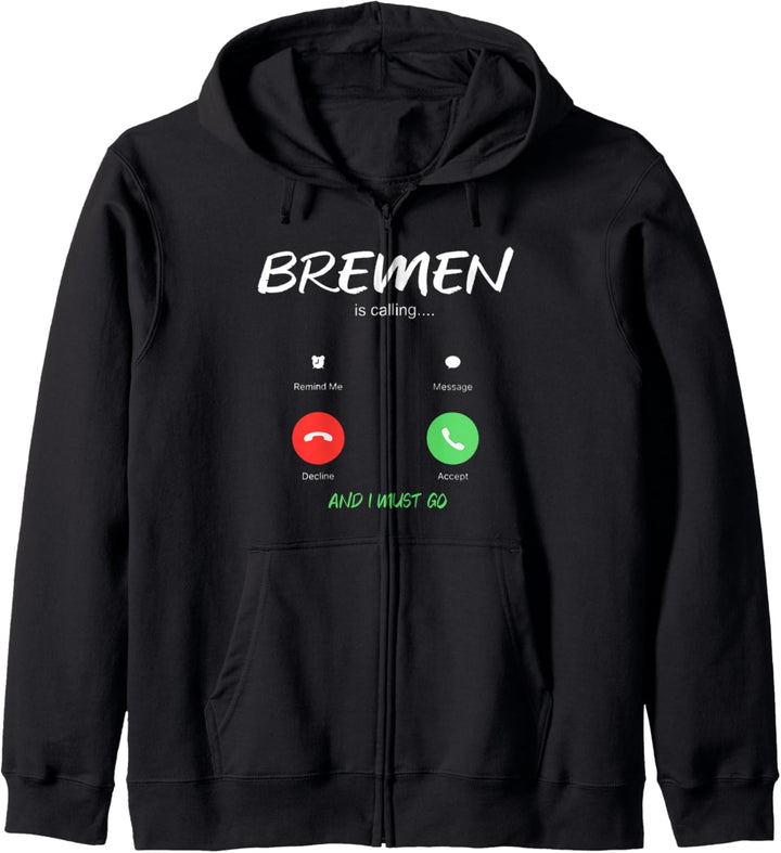 Bremen Is Calling Städtetrip Umzug Kapuzenjacke