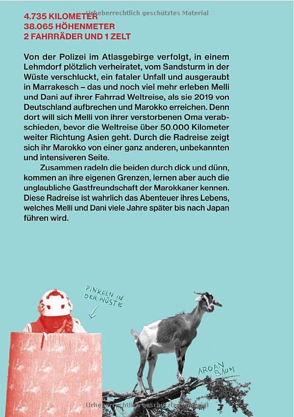 VERREIST, VERFOLGT, VERHEIRATET.: Eine abenteuerliche Radreise durch Marokko, Gebundenes Buch