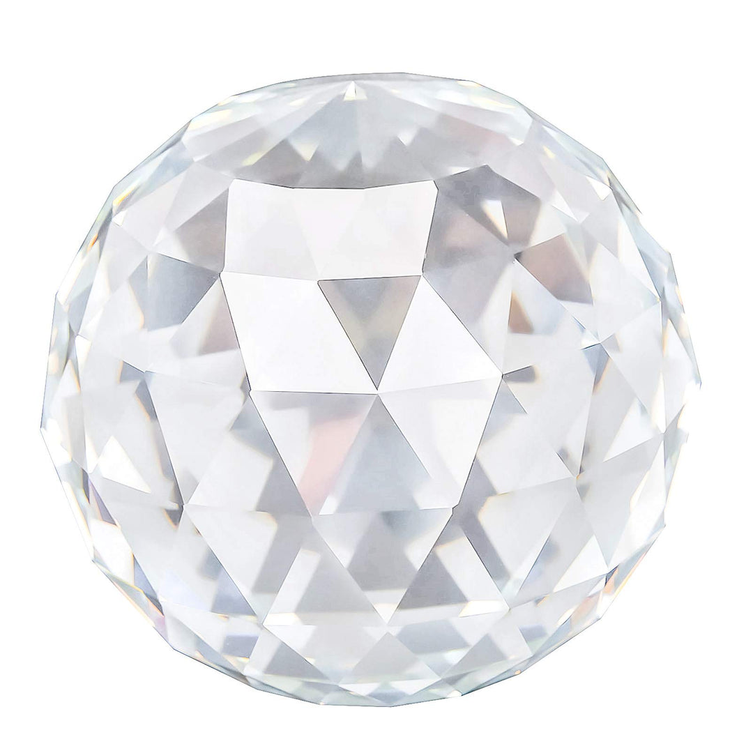 Kristallglaskugel Glaskugel Clear Cut Crystal, 60 / 80mm Durchscheinend Facettierten Blick Ball, Cry