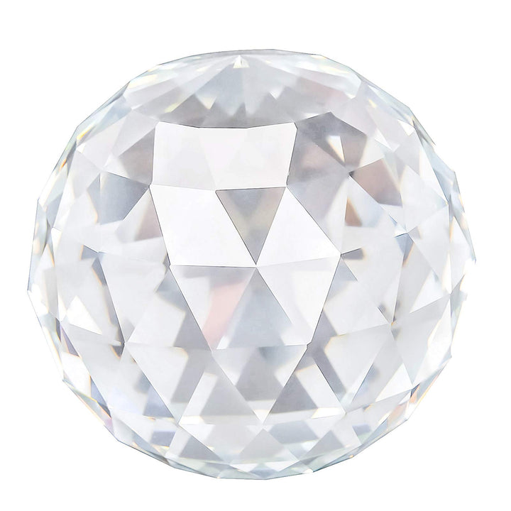 Kristallglaskugel Glaskugel Clear Cut Crystal, 60 / 80mm Durchscheinend Facettierten Blick Ball, Cry