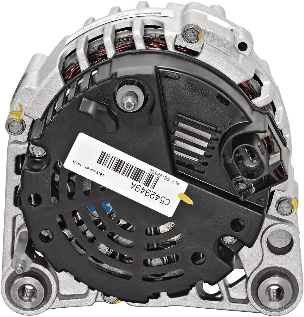 VALEO 439312 Generator Ladestrom des Generators: 120 Amp Rippen: 6 rippen Riemenscheibe Ø: 57,2 mm S