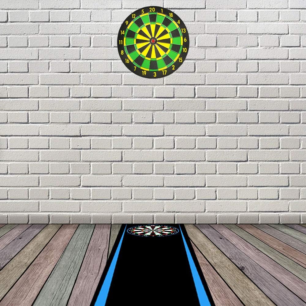 Kingpower Dart Darts Teppich Dartteppich Dartmatte 290x60 cm Steeldart Dartpfeile Dartboard Zubehör