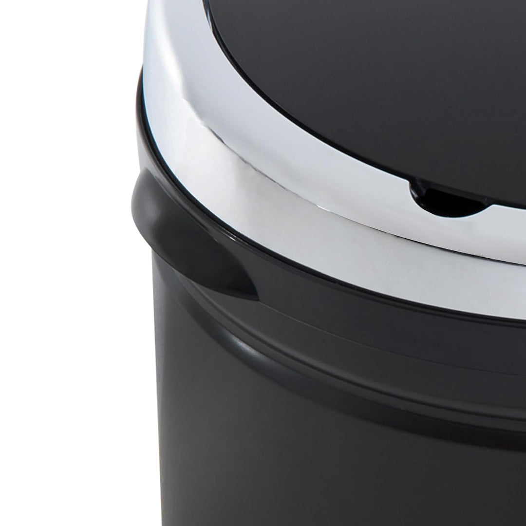 HOMCOM Sensor Mülleimer 50L, Automatischer Abfalleimer, Rostfreier Kücheneimer mit Infrarotsensor, f