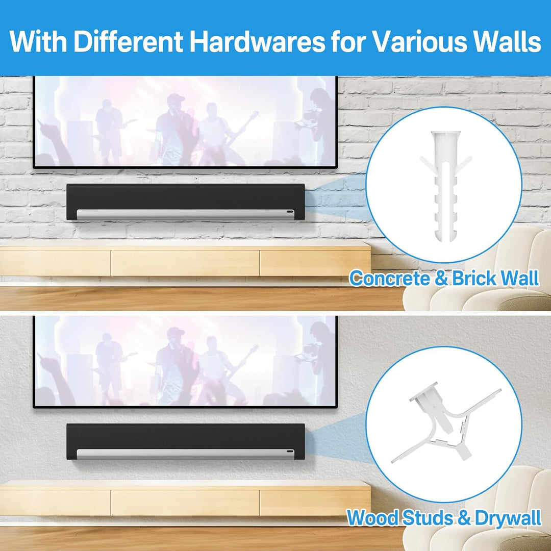 notiela Wandhalterung für Sonos Playbar Halterung kompatibel mit Sonos Playbar Soundbar TV Halterung