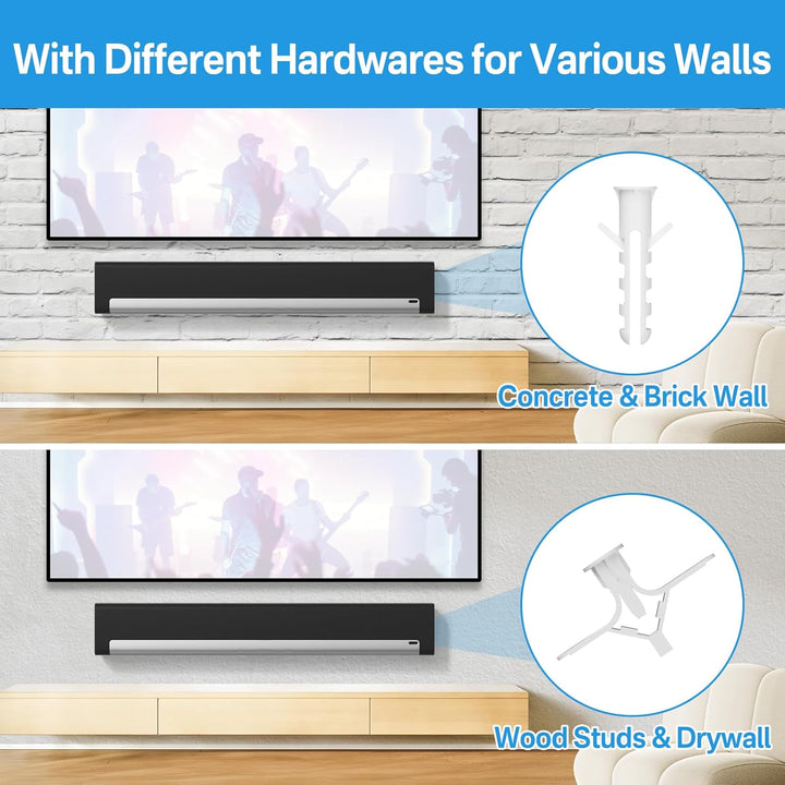 notiela Wandhalterung für Sonos Playbar Halterung kompatibel mit Sonos Playbar Soundbar TV Halterung