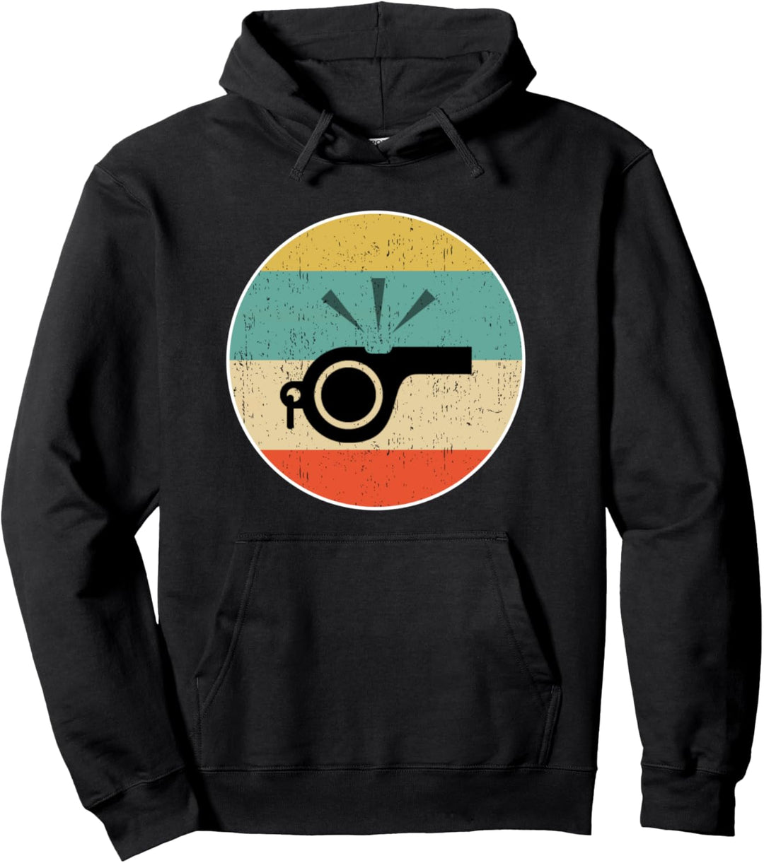 Schiedsrichter Retro Geschenk Pullover Hoodie