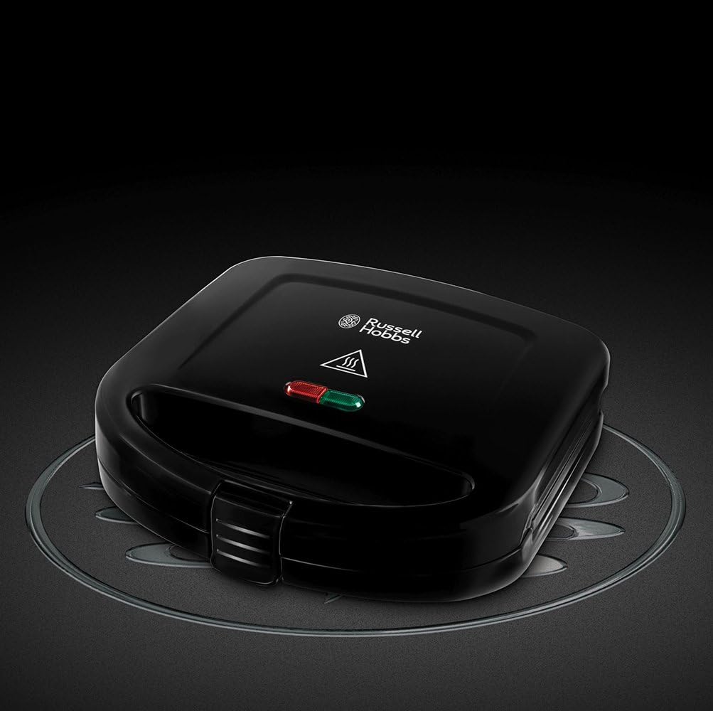 Russell Hobbs 24520-56 Sandwichtoaster Classics, antihaftbeschichtete Platten, schwarz