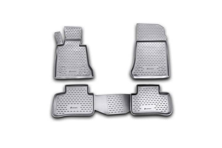 Element Gummimatten Passgenaue Fussmatten Mercedes-Benz GLK-Klasse X204 2008-2015 4tlg