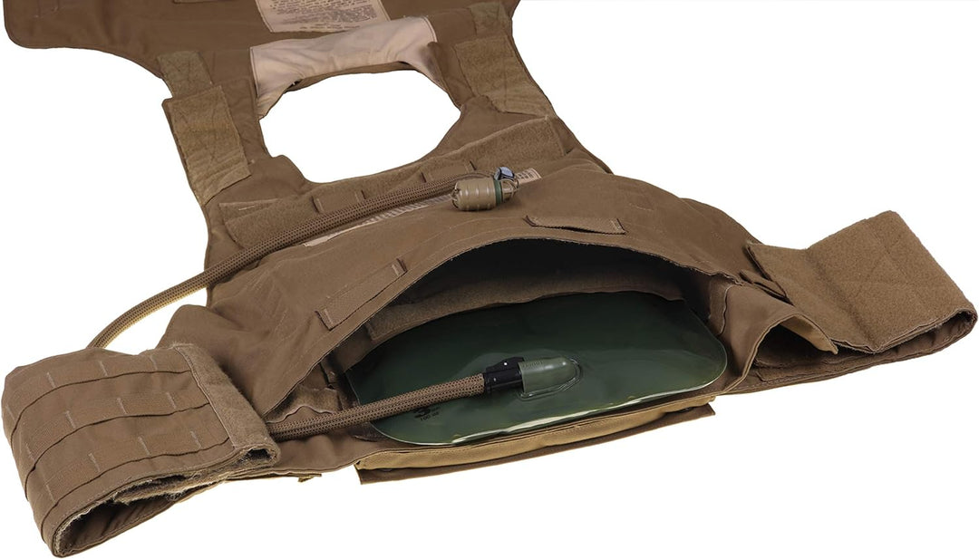 Source Herren Ilps Armor System W/Uta Trinkblase, Schwarz, Einheitsgrösse