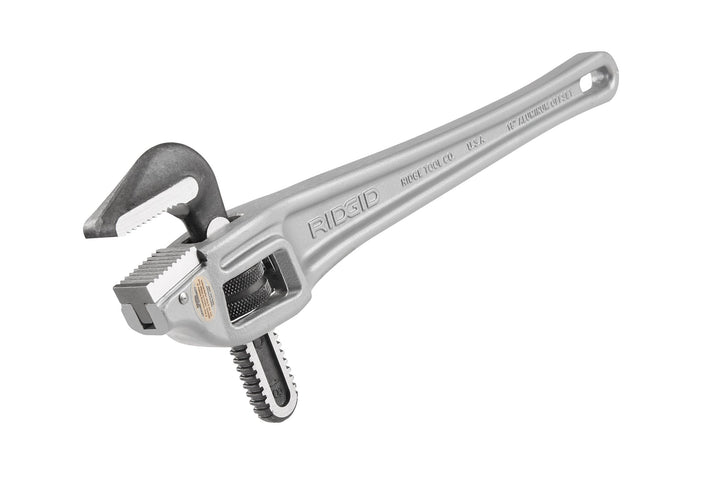 RIDGID 31125 Modell 18 Eckrohrzange aus Aluminium, 18" Sanitär-Schraubenschlüssel 18 inch, 18 inch