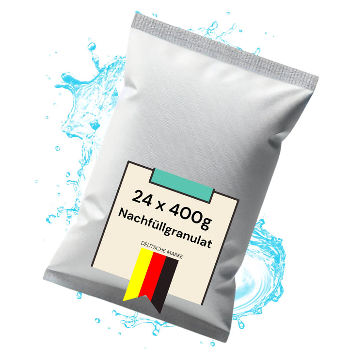 Raumentfeuchter-Nachfüllpackungen Granulat Luftentfeuchter - 8E - (24 x Nachfüllpackung 400 Gramm),