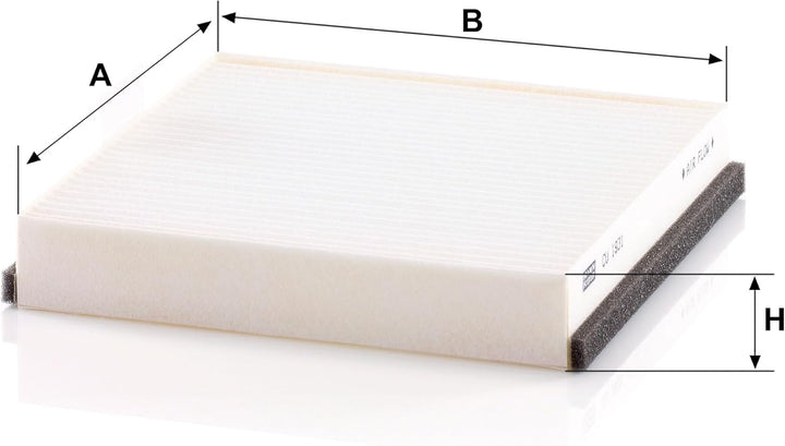 MANN-FILTER CU 1931-2 Innenraumfilter – Kabinenluftfilter Satz (2er Set) – Für PKW