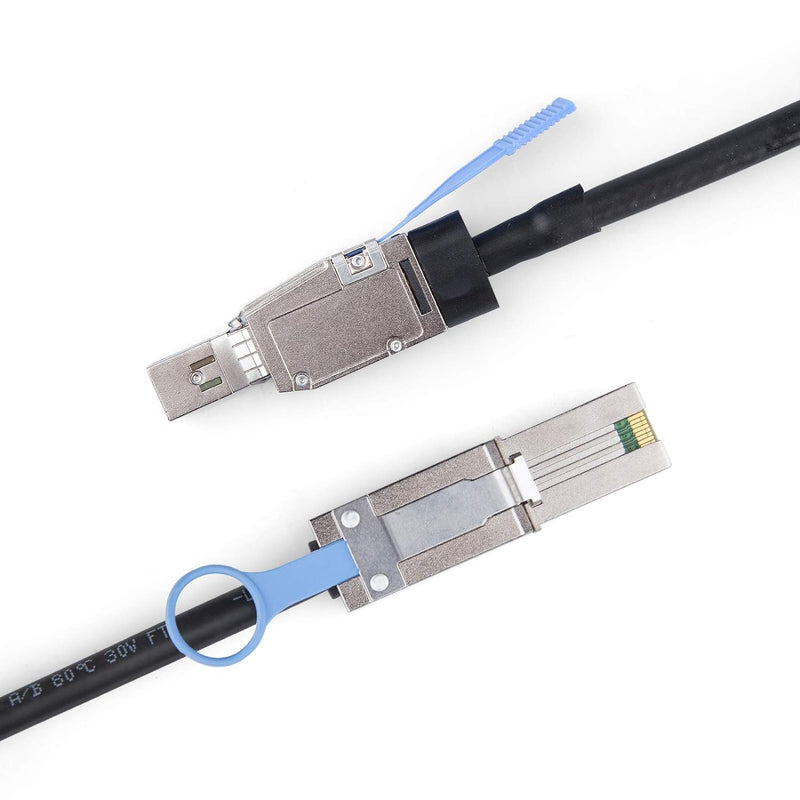 10Gtek® External Mini SAS HD SFF-8644 zu Mini SAS SFF-8088 Hybrid Kabel, 1-Meter(3.3-ft) 1m SFF-8644