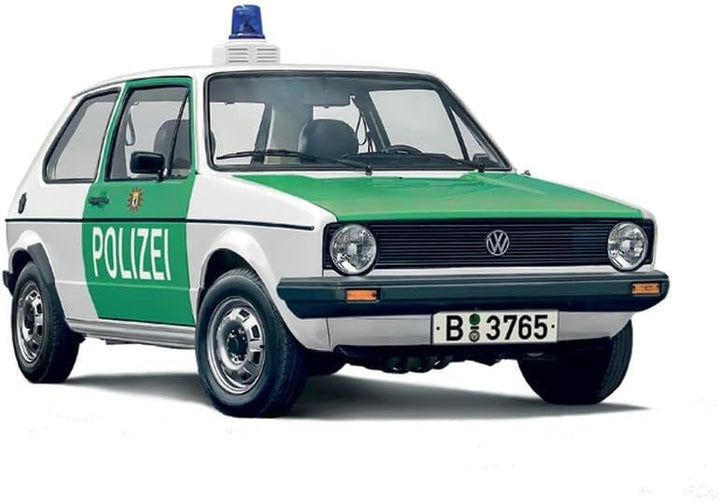 Italeri 3666S 1:24 VW Golf Mk.I Polizei - Modellbau, Bausatz, Standmodellbau, Basteln, Hobby, Kleben