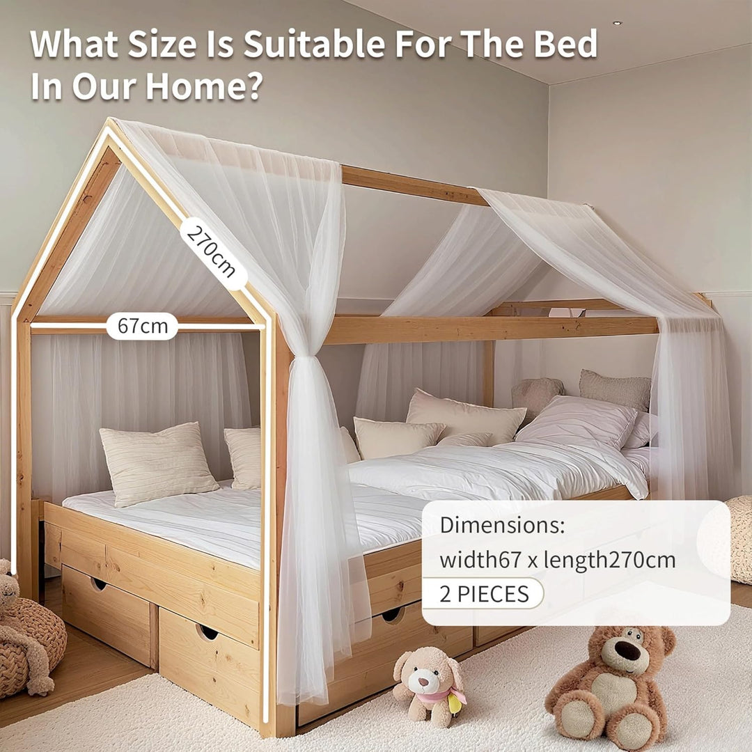 2 Stück Haus-Bettwäsche-Set, Bettdecke für die Heimbett-Dekoration, Bettdecke Haus-Dekoration für Ju