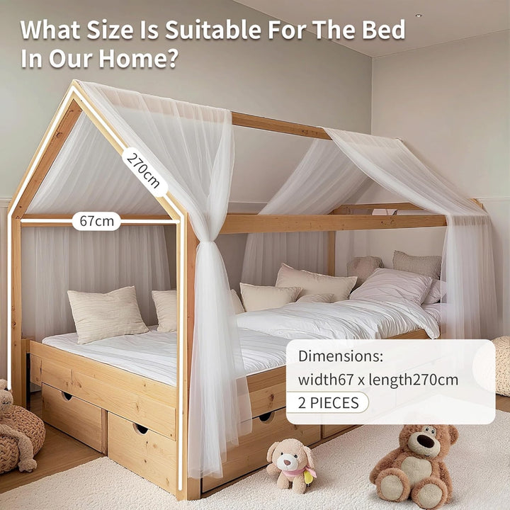 2 Stück Haus-Bettwäsche-Set, Bettdecke für die Heimbett-Dekoration, Bettdecke Haus-Dekoration für Ju