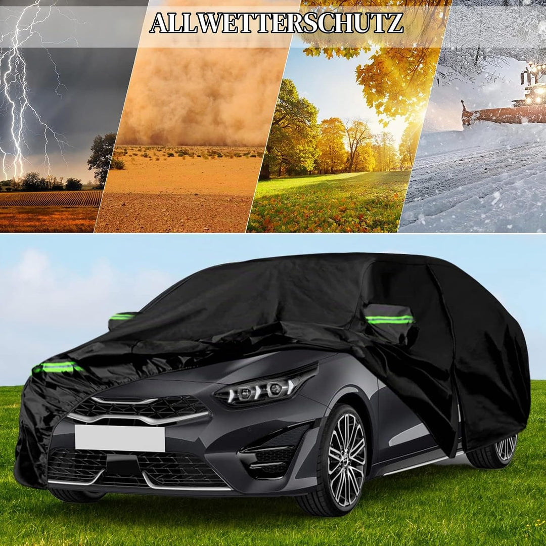 Autoabdeckung Wasserdicht Ersatz für 2018-2023 Kia Proceed GT Hatchback, Vollgarage Autoplane Outdoo