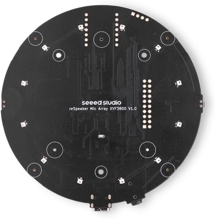 ReSpeaker XMOS XVF3800 - AI-Powered 4-Mic Array for Clear Voice Even in Noise