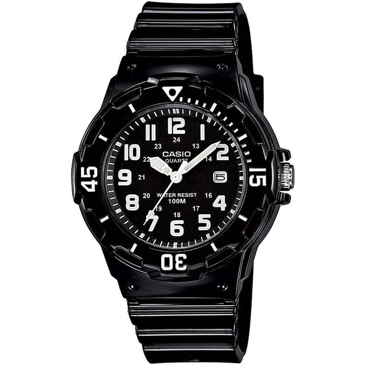 Casio Collection Damen Armbanduhr LRW-200H Schwarz, Schwarz