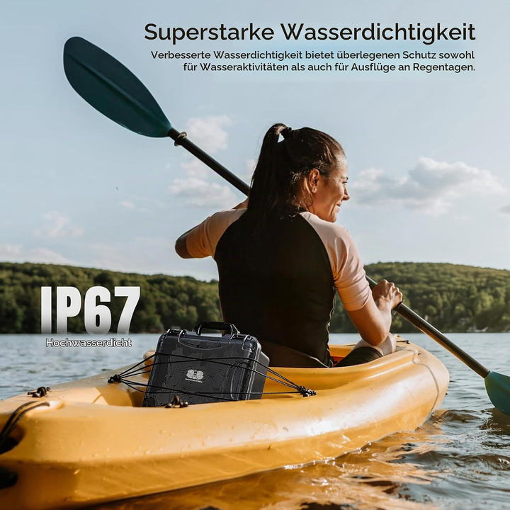 STARTRC Neo 2 Koffer,wasserdichte Hartschalen Tasche für DJI Neo 2 Fly More Combo Zubehör für RC-N C