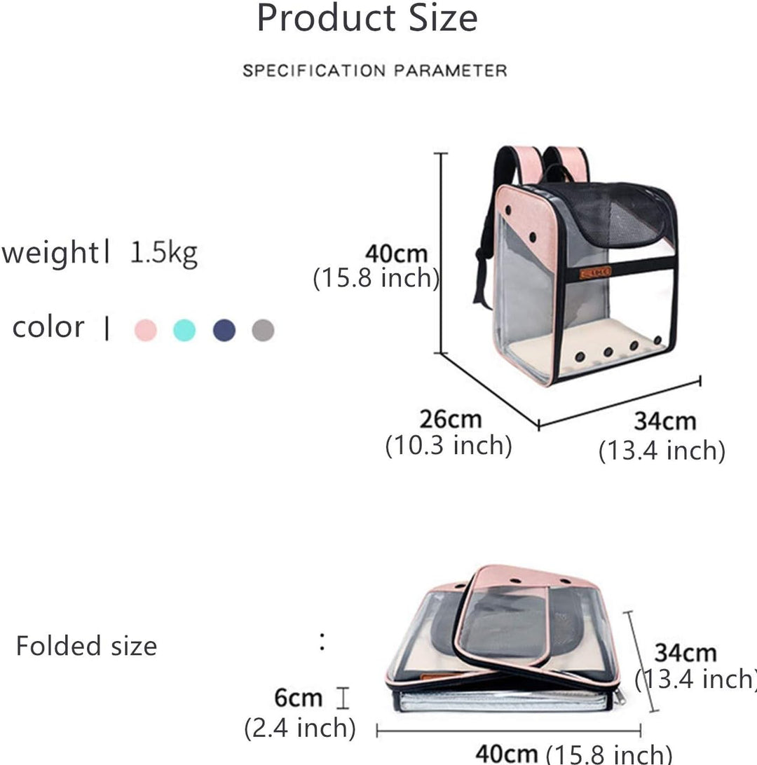 WEECOC Haustier tragen Transporttasche Rucksack Käfig Katze Hund Käfig Tragbare Haustier Tragetasche