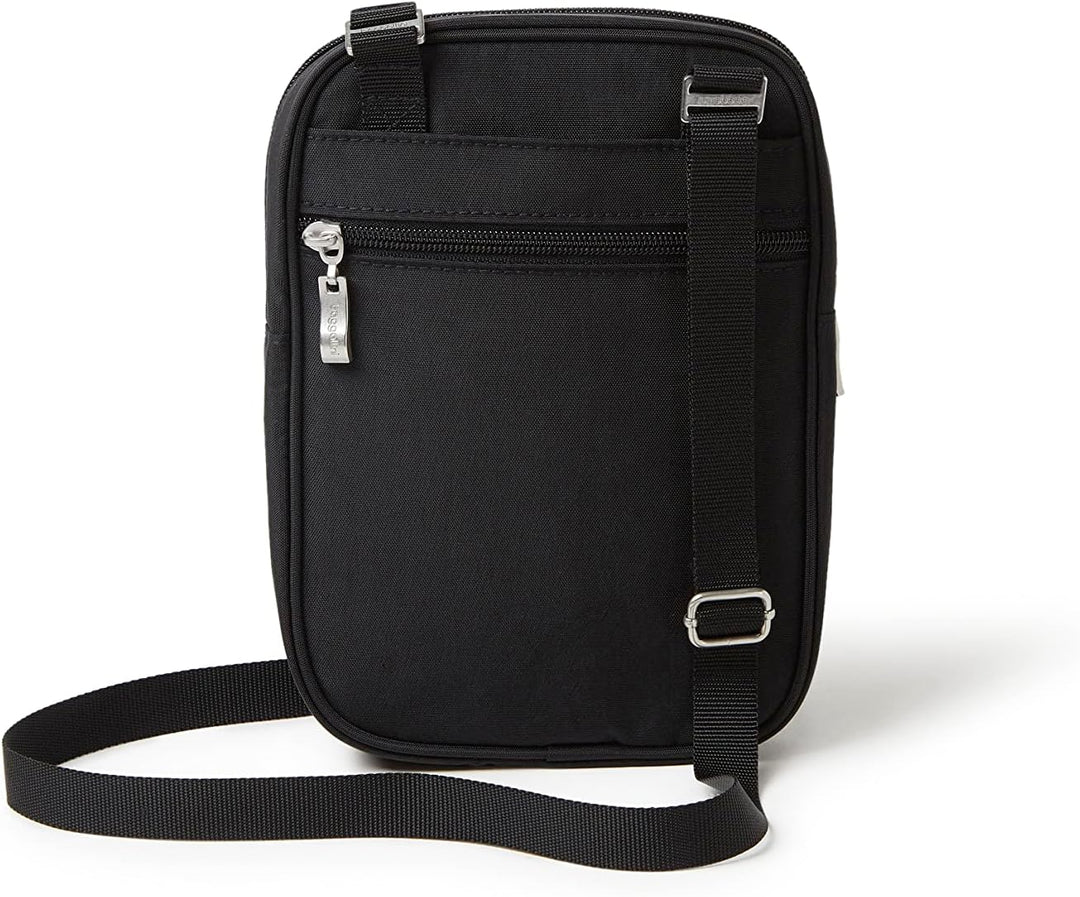 Baggallini RFID Journey Crossbody Schwarz/Sand, Schwarz/Sand