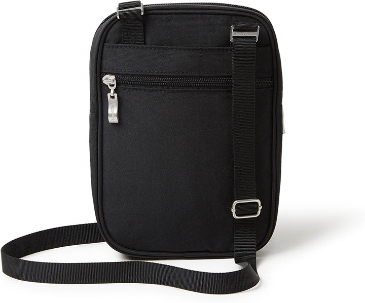 Baggallini RFID Journey Crossbody Schwarz/Sand, Schwarz/Sand