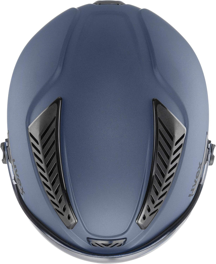 uvex Unisex – Erwachsene hlmt 600 Visor Skihelm blue mat 53-55 cm, blue mat 53-55 cm