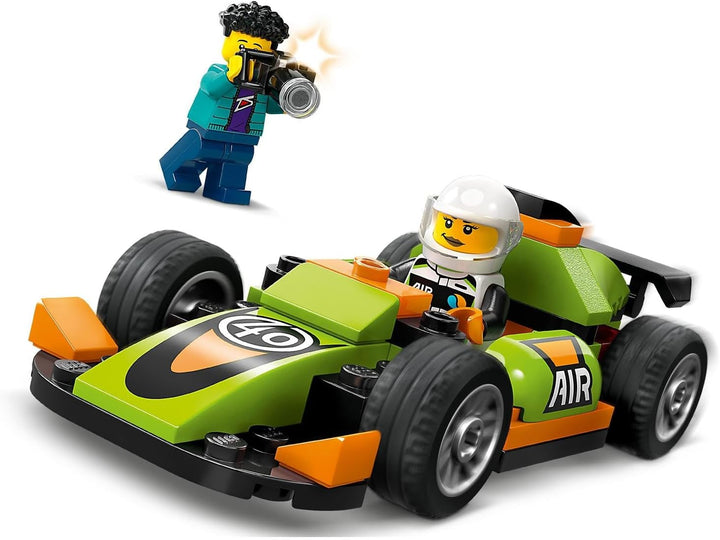 LEGO City Rennwagen, Spielzeug-Rennauto, klassischer Sportwagen, Geschenk für Kinder, Auto-Bauset fü