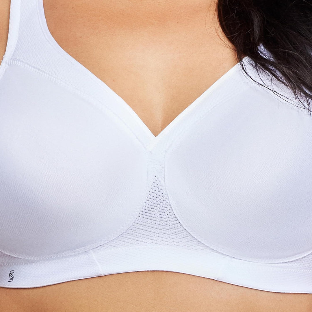 Glamorise Damen Vollschalen BH Full Figure MagicLift Seamless Wirefree Sports Bra 