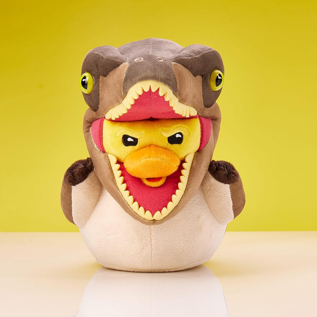 TUBBZ Velociraptor Sammler-Gummiente Plüsch - Offizielles Jurassic Park-Merchandise - Retro Filme We