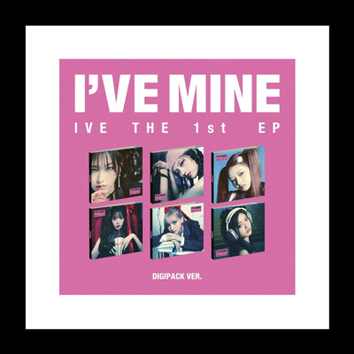 IVE I'VE MINE 1st EP Album Contents+Photocard+Tracking Sealed (Full 11 SET(Standard 4 Version+Digipa