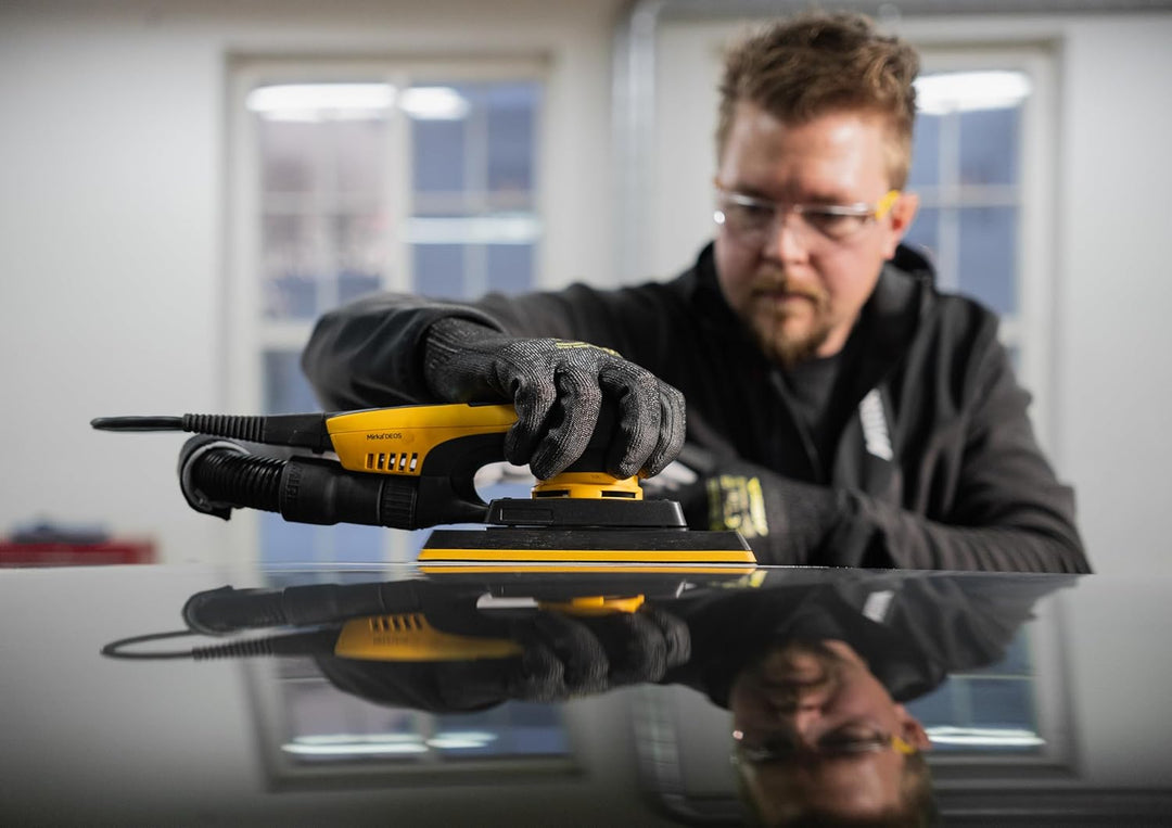 Mirka DEOS II 383 Schwingschleifer im Koffer 70x198mm 300 W vibrationsarme Schleifmaschine für staub