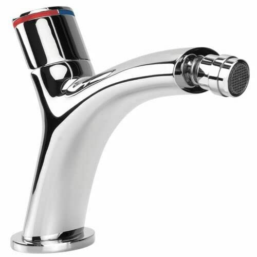 Bad Armatur Einhebelmischer Wasserhahn Chrom Waschbecken Waschtischbatterie Waschtischarmatur (BQE03