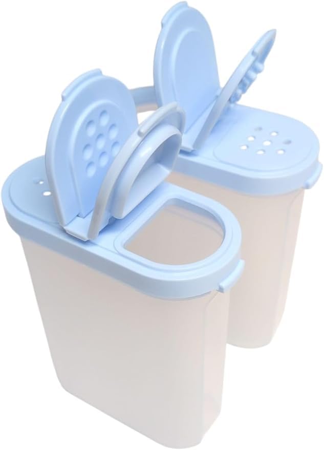Tupperware Würzling Gewürz Riese 2er Set Salz- und Pfefferstreuer ideal für Auto, Büro, Camping & Un