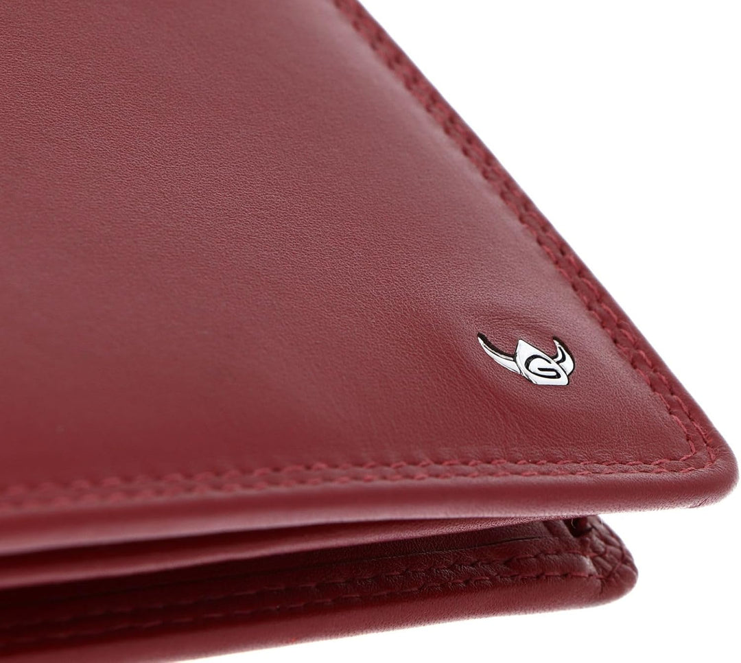 Golden Head Polo - Geldbörse 8cc 12 cm RFID rot