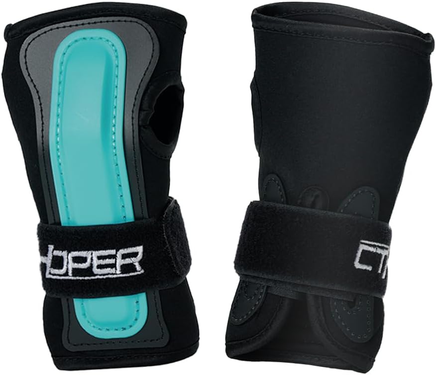 Handgelenkschoner für Snowboarden, Skifahren, Skateboarden, Sport-Handgelenkstützschutz (1 Paar), S