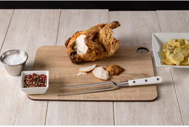 Arcos 233224 Serie Riviera Blanc - Santoku MesserMesserAsiatischerArt-KlingeausNitrumgeschmiedetemEd