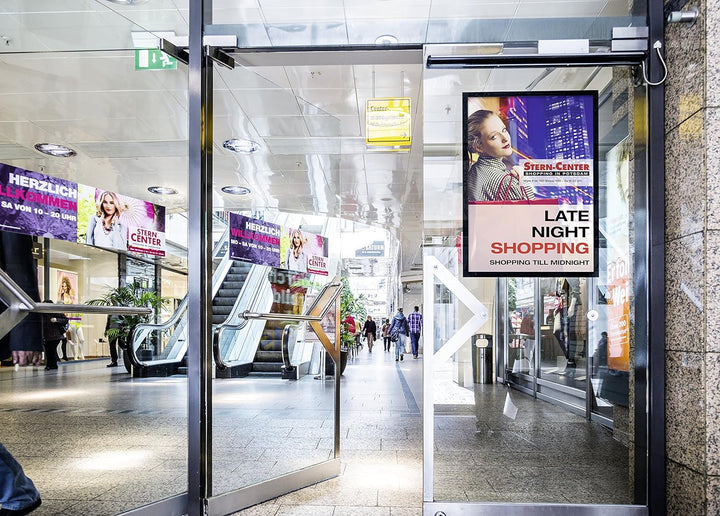 Durable Info-Rahmen Duraframe Poster (A1, selbstklebender Plakatrahmen mit Magnetverschluss) 1 Stück