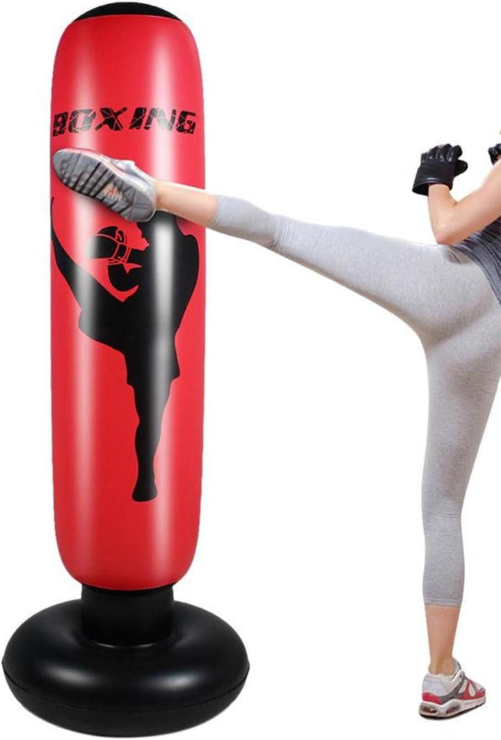 Aufblasbarer Sandsack, 170 cm, strapazierfähig, Training, Fitnessstudio, Sport mit Sand, aufblasbare