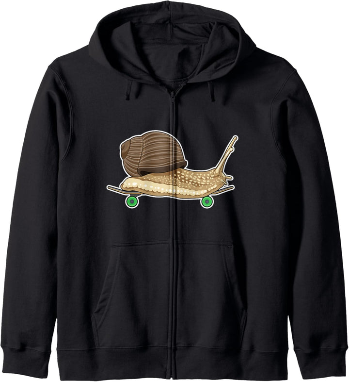 Schnecke Skater Skateboard Sport Kapuzenjacke