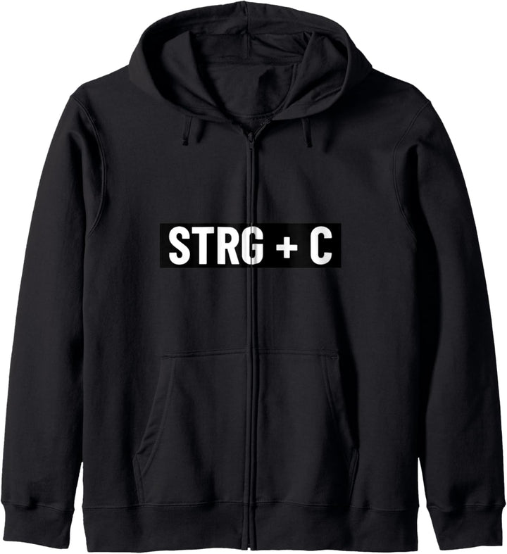 Vater Sohn Partnerlook Strg + C Copy Paste Partner Outfit Kapuzenjacke