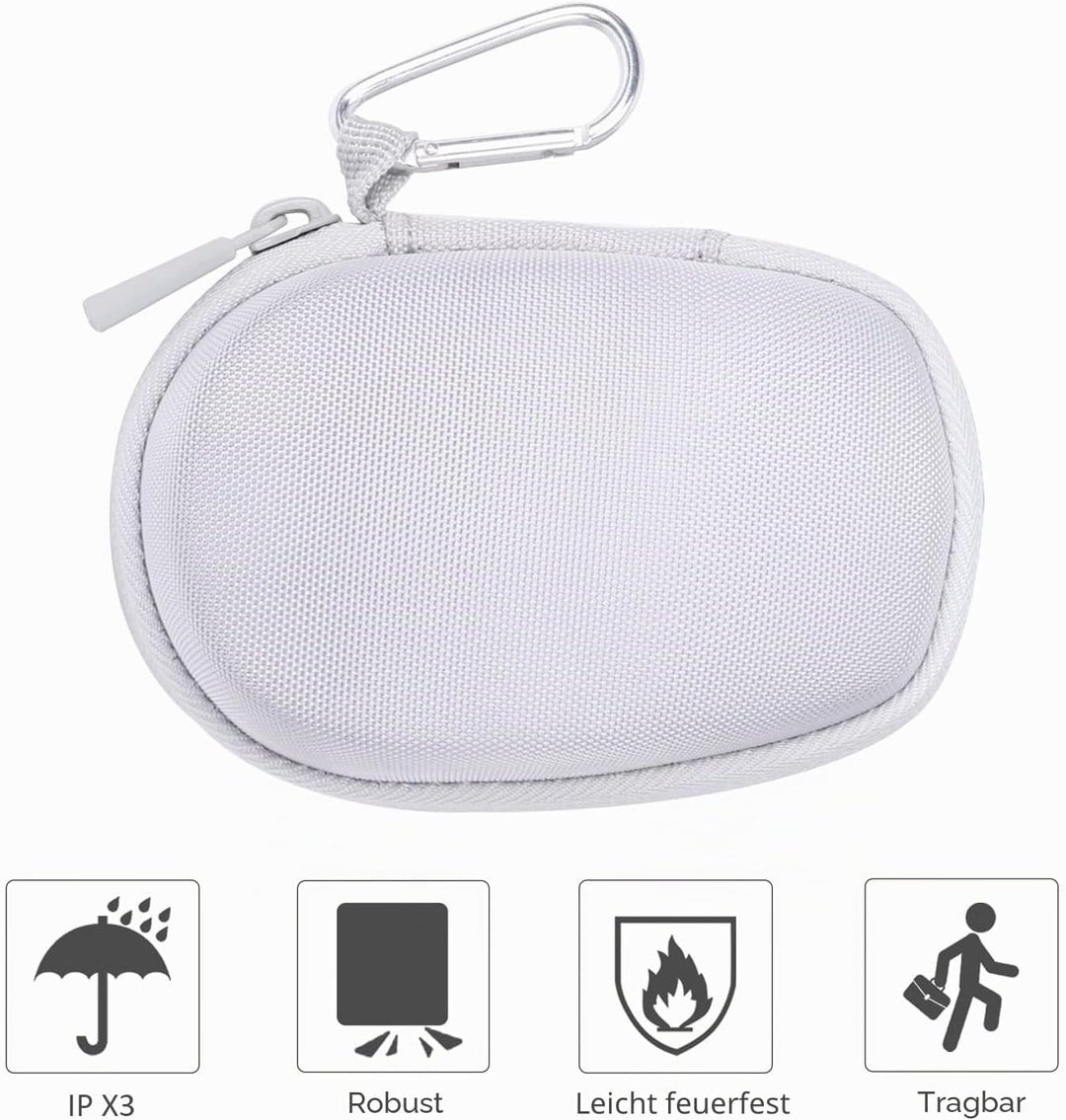 co2CREA Hart Schutz Hülle Etui Tasche für Logitech MX Anywhere 4 /Anywhere 3S /Anywhere 3 /Anywhere