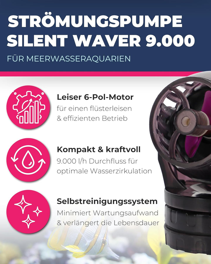 Dupla Marin Silent Waver SW 9.000, Schwarz