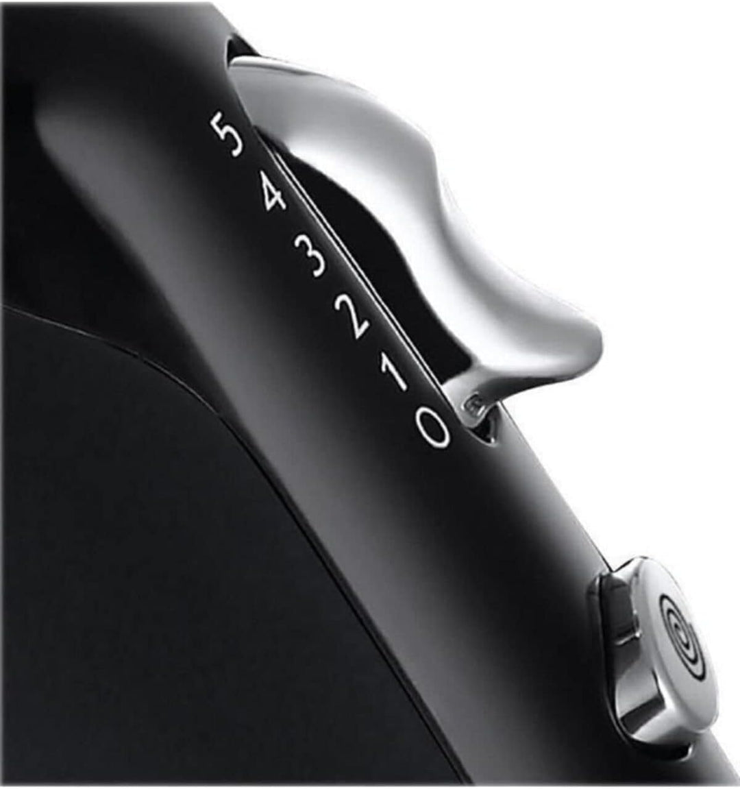 Russell Hobbs Handmixer [Handrührgerät] Matt Schwarz (5 Geschwindigkeitsstufen+Turbofunktion, 2 spül