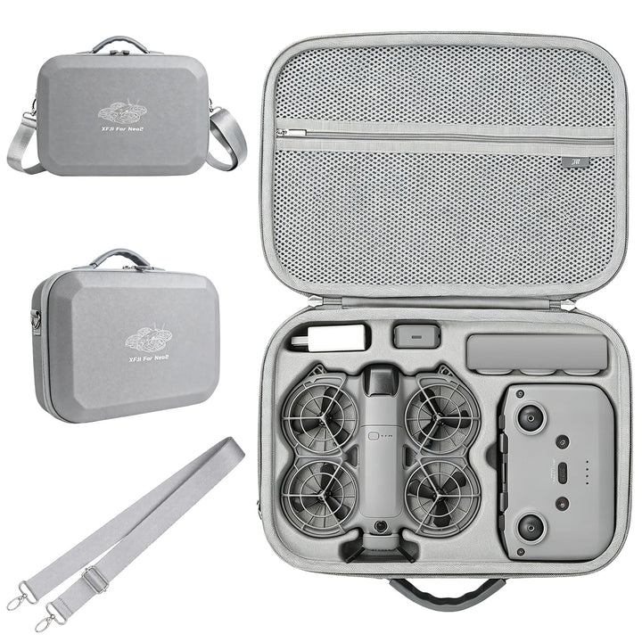 Tasche für DJI Neo 2 Fly More Combo, Neo 2 Tasche Hartschalen Case für DJI Neo 2 Zubehör, Kompakte R