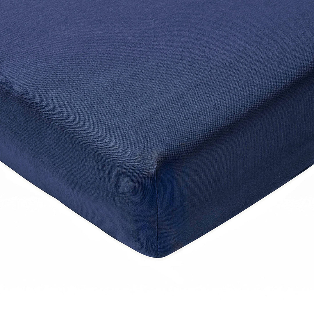 JOOP! Spannbetttuch Navy, 90x200 cm - 100x200 cm Navy 90x200 cm - 100x200 cm, Navy 90x200 cm - 100x2