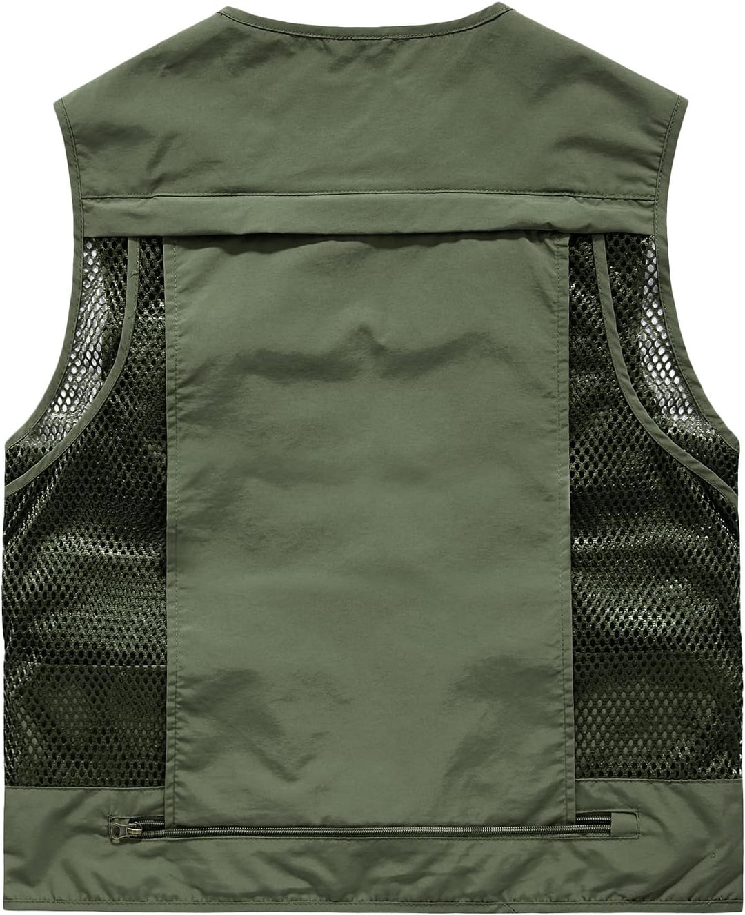 Herren Outdoor Weste Freizeit Schnelltrocknende Anglerweste mit vielen Taschen Sommer Ärmellos Jacke