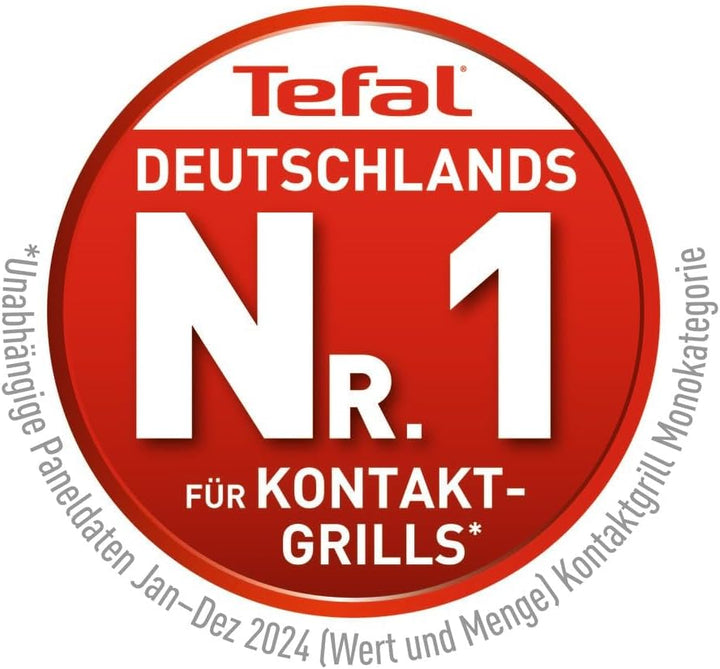 Tefal Kontaktgrill Optigrill Elite XL GC760D | 16 automatische Programme | Digitales Display mit Cou